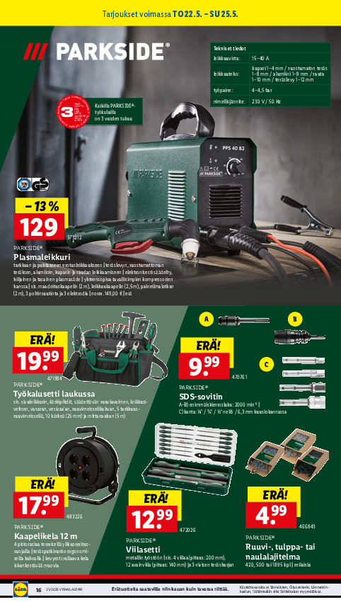 Lidl Koko Suomen tarjoukset sivu 22